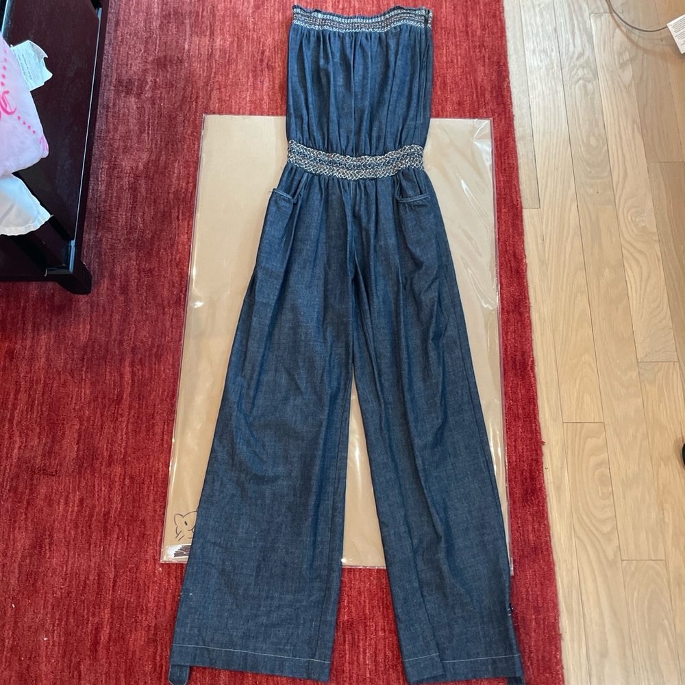 Stylish Blue Denim Jumpsuit